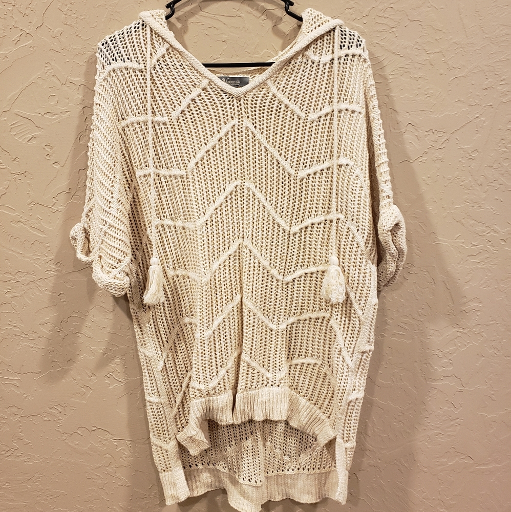 Natural Reflections Knitted Hoodie